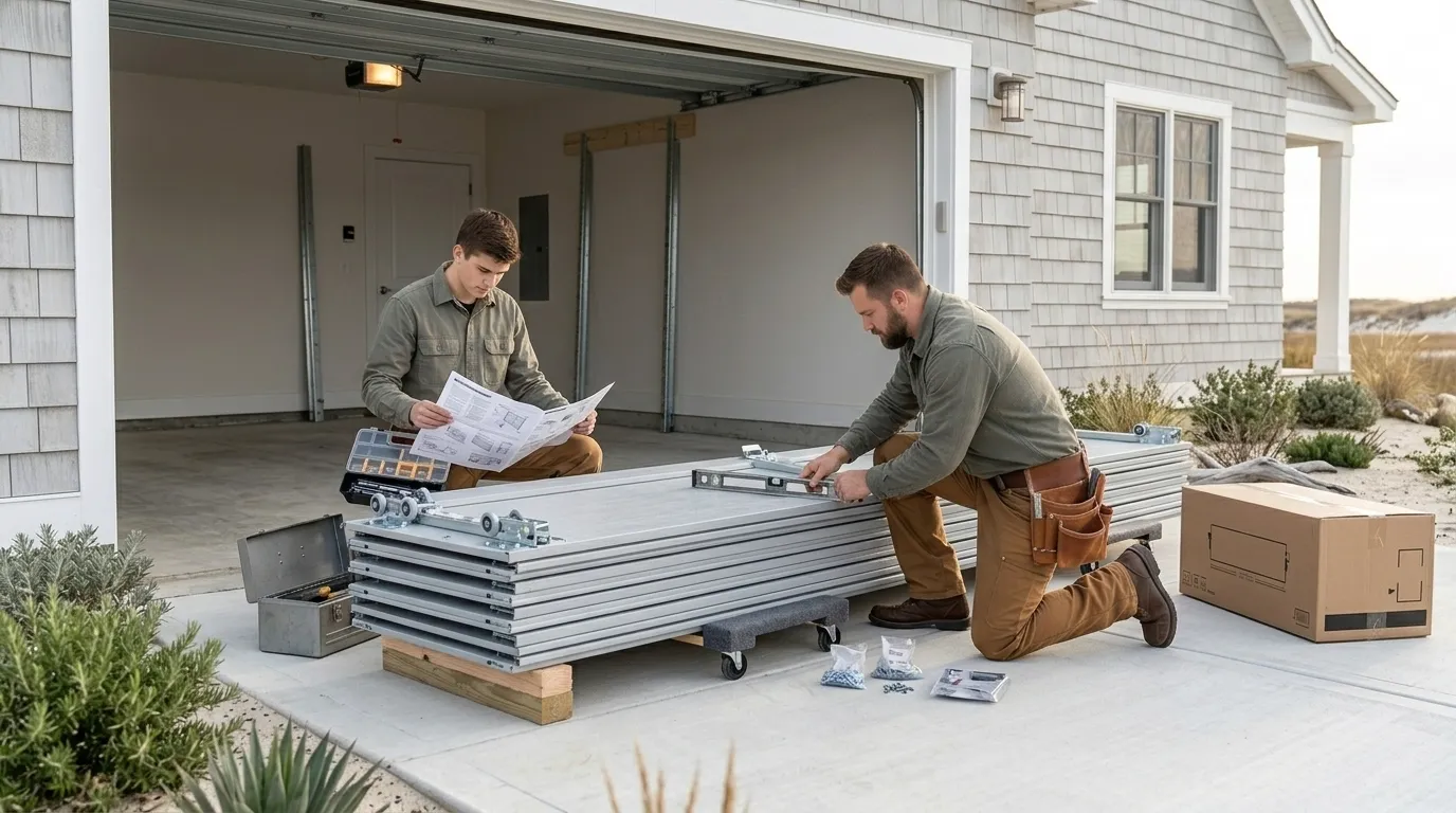 Garage door work by Sherman Garage Door Pros in Sherman, TX