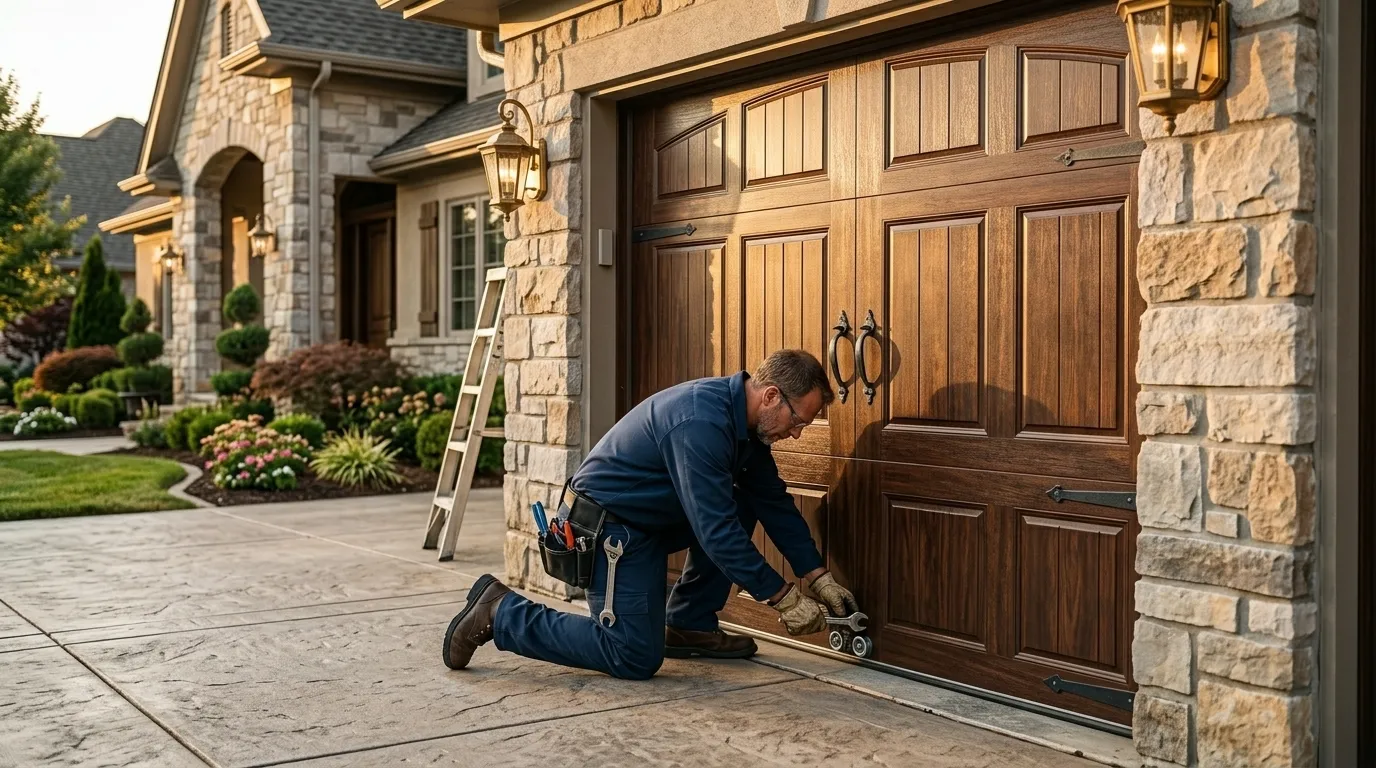 Garage door work by Sherman Garage Door Pros in Sherman, TX