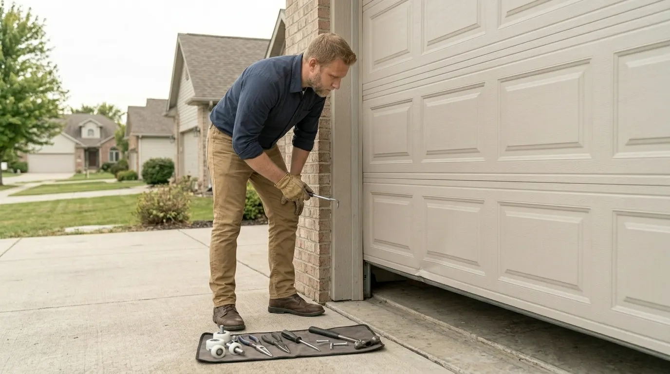 Garage door work by Sherman Garage Door Pros in Sherman, TX