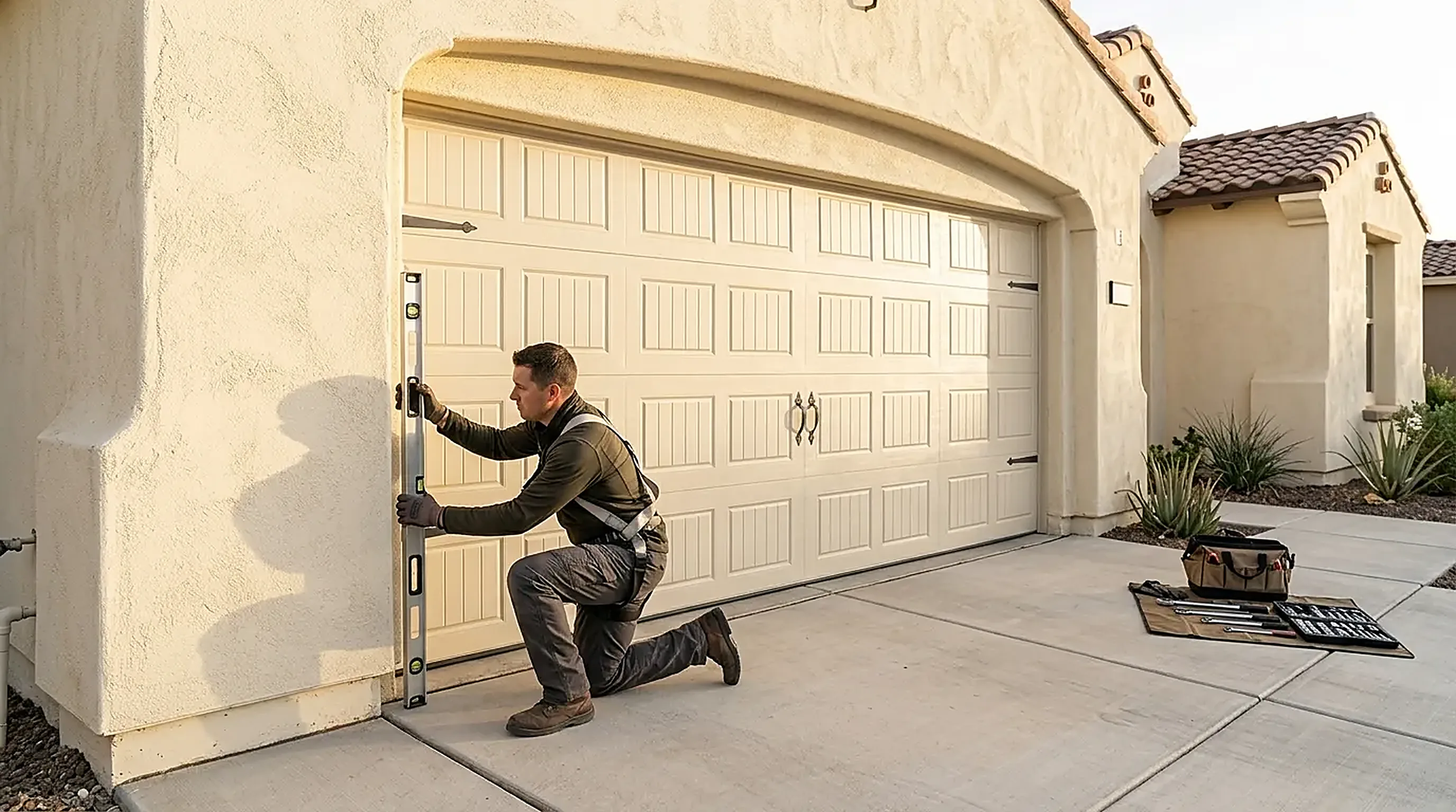 Garage door service in Sherman, TX