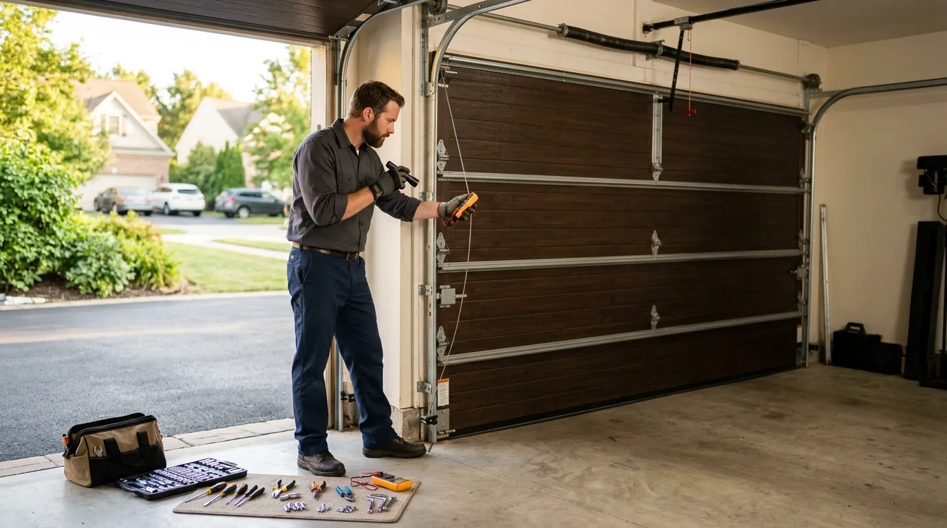 Garage door service in Sherman, TX