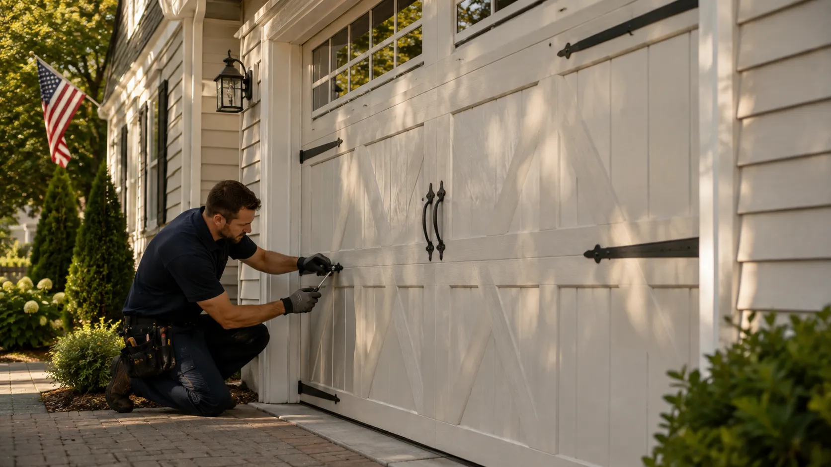 Garage door service in Sherman, TX