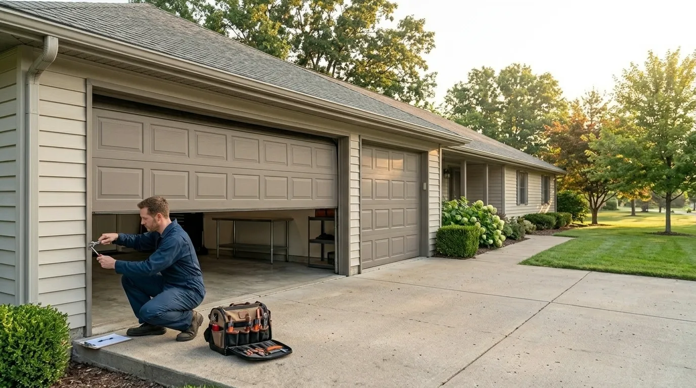 Garage door service in Sherman, TX