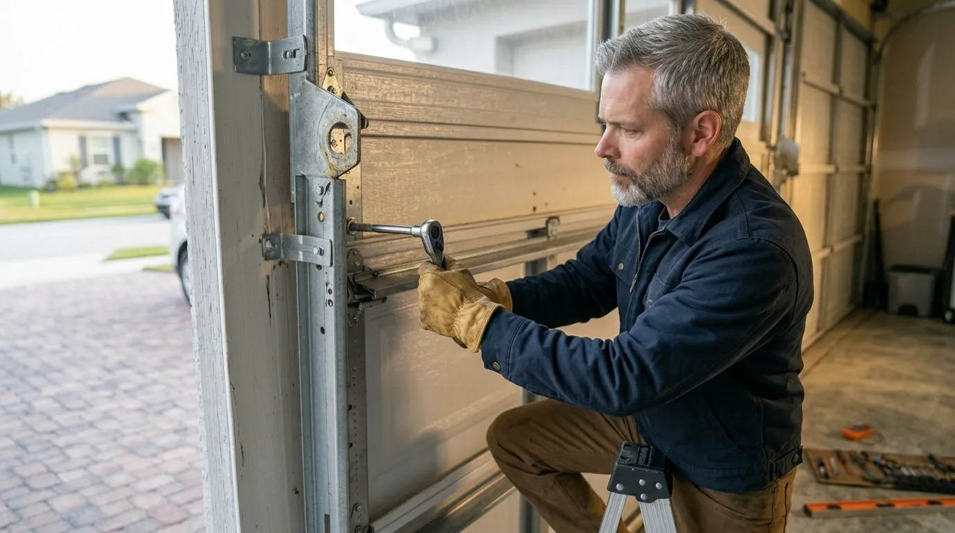 Garage door service in Sherman, TX