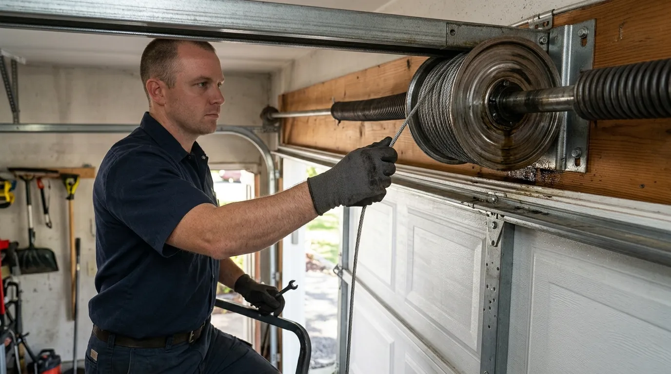 Garage door service in Sherman, TX