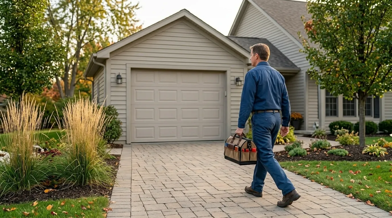 Garage door service in Sherman, TX