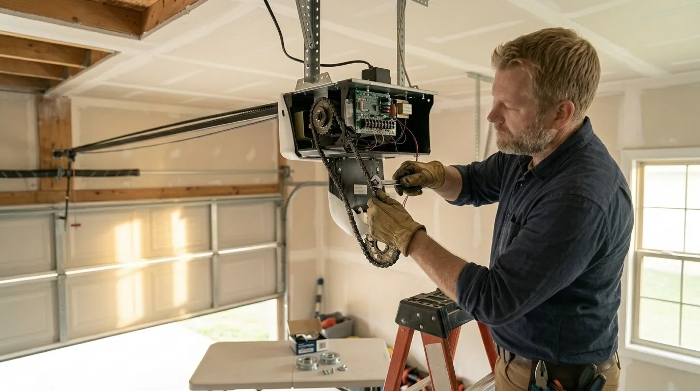 Garage Door Repair in Sherman